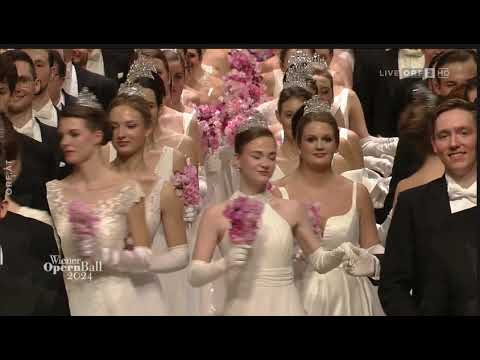 Eröffnungswalzer der Debütanten / Opernball Wien 2024