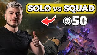 😱 JE FAIS 50KILLS en SOLO vs SQUAD 😱