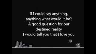Tristan Prettyman- Say Anything (With Lyrics)