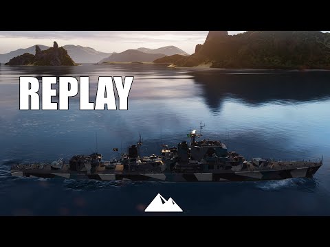 ÖSTERGÖTLAND, Matchwinner Division mit xx Kills! - World of Warships | [Replay] [Deutsch] [60fps]