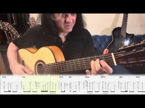 RIP OZZY - Alex Skolnick Plays Dee & Goodbye To Romance Guitar TAB