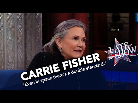 , title : 'Carrie Fisher: Even In Space There’s A Double Standard For Women'