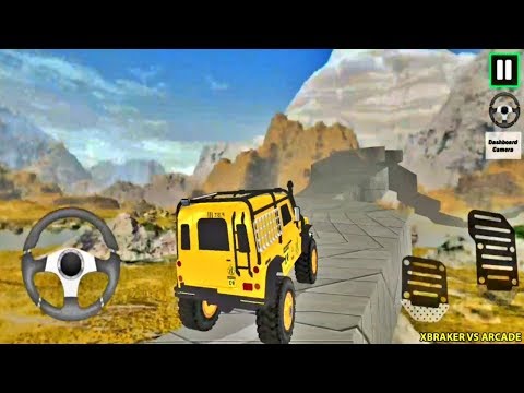 Offroad Driving Simulator 4x4 : Jeep Mudding - New Yellow Jeep Unlocked - Android Gameplay FHD