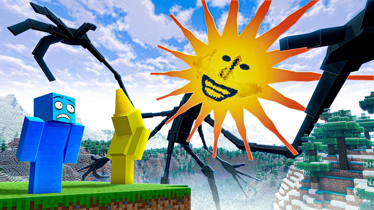 SUNMAN Joined Our Minecraft World..