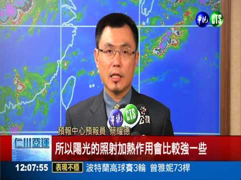 全台像火爐! 北部高溫恐破35度