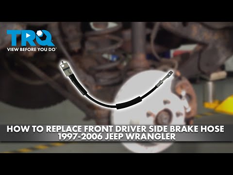 How to Replace Front Brake Hoses 1997-2006 Jeep Wrangler
