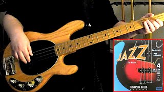Video thumbnail for THOMASTIK JF344 Jazz Flat Wound 43-100 fresh set improv on Ernie Ball MUSIC MAN StingRay by Bart FUNK Bass