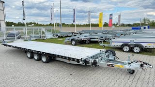 Wiola L35G65P hydraulic lifting 650x216 cm 3.5T GVW for vans trucks car transporter trailer for sale - Image 4 | Autoline New Wiola L35G65P hydraulic lifting 650x216 cm 3.5T GVW for vans trucks car transporter trailer | Image 4 - Autoline