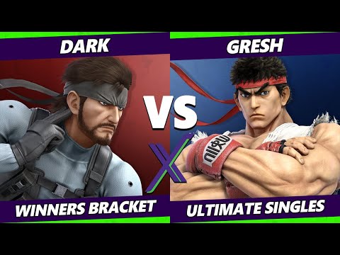 S@X 476 - Dark (Snake) Vs. Gresh (Ryu) Smash Ultimate - SSBU