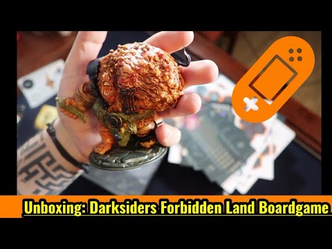 Unboxing: Darksiders Forbidden Land Boardgame
