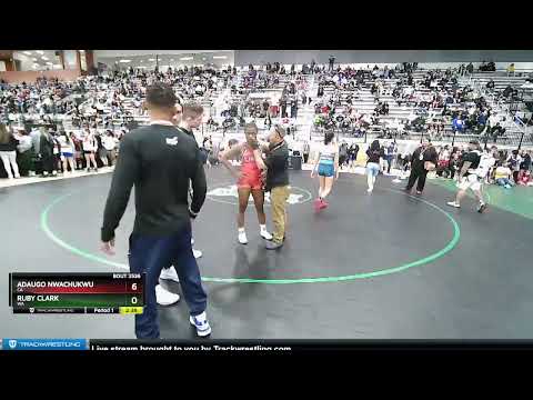 62 Lbs Champ. Round 3 - Adaugo Nwachukwu, CA Vs Ruby Clark, WA D3fc