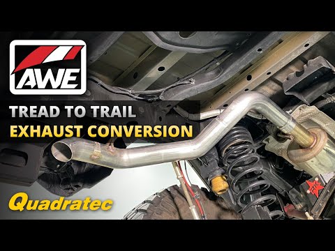 AWE Tread to Trail Exhaust Conversion for Jeep Gladiator JT