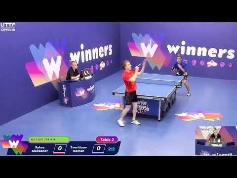 WINners CUP table 2  30.08  Syksa Aleksandr - Tveritinov Roman 13:30