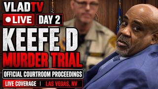 LIVE: Keefe D Murder Trial Day 2 | Official Courtroom Proceedings | Las Vegas
