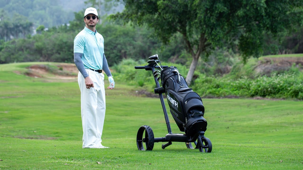 Robera Neo — Next-Gen Smart Golf Cart with AI Vision & GPS Navigation - YouTube