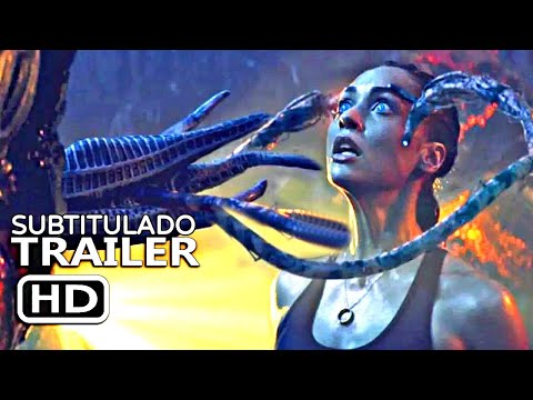 Thumbnail of the video: Skylines (2020) | Tráiler Oficial Subtitulado | Lindsey Morgan