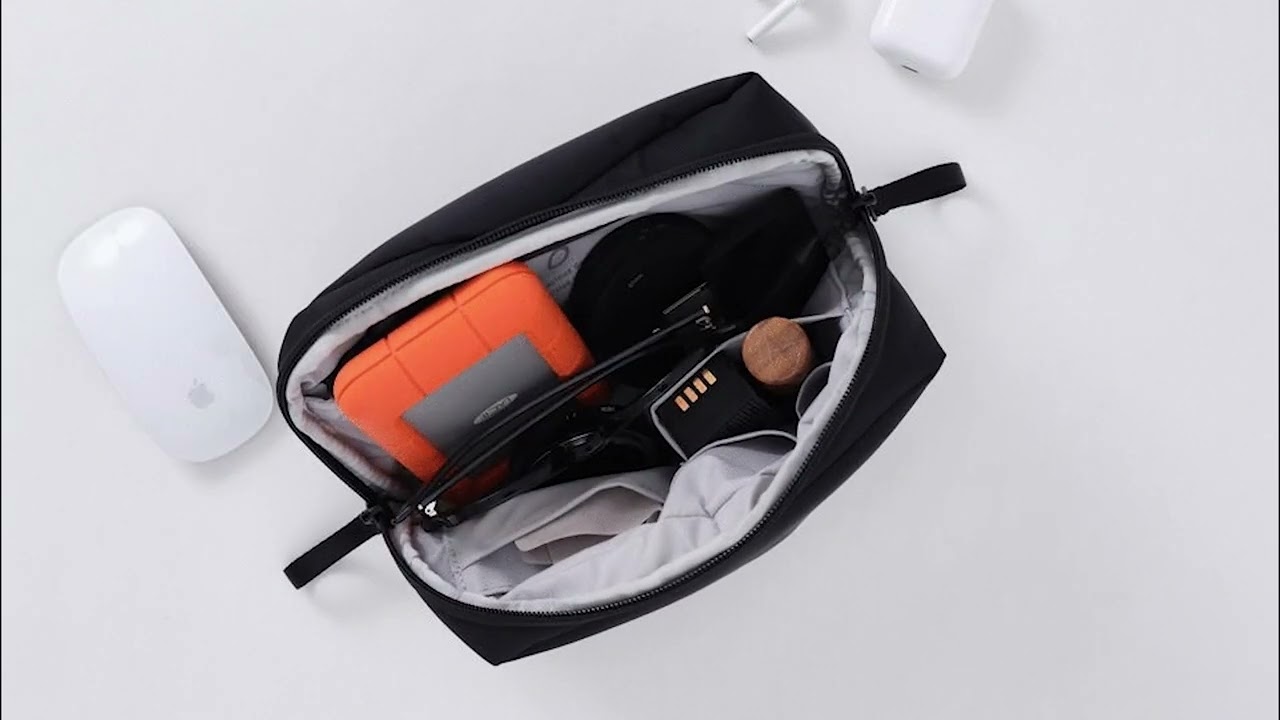 URTH Zeolite Tech Organiser Veske Grå