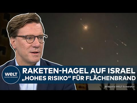 ANGRIFF AUF ISRAEL: Eskalation in Nahost? Iran und Hisbollah feuern Raketen-Hagel ab!