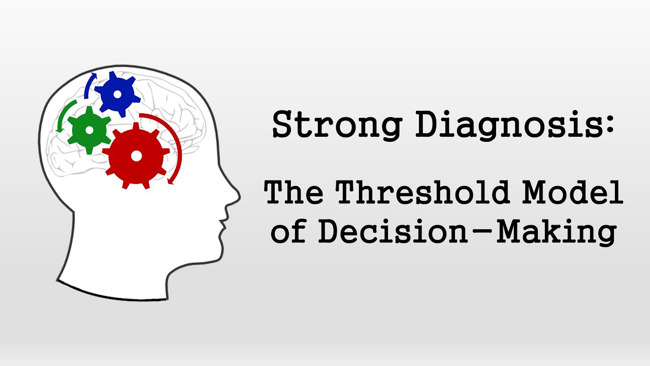 What is a decision threshold?