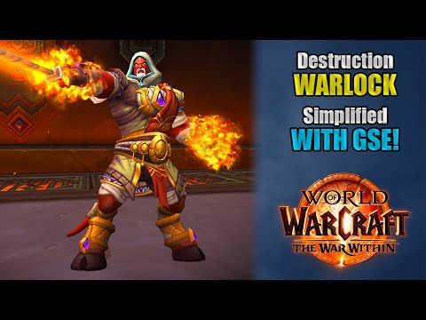 Destruction Warlock SIMPLIFIED with GSE! | The War Within 11.1.5