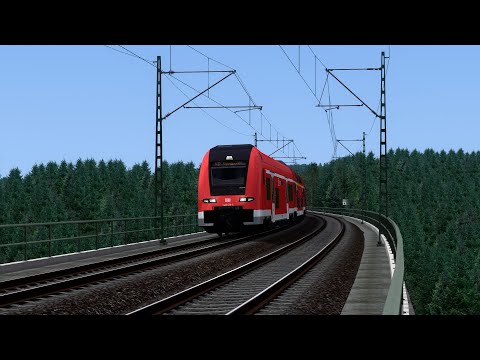 TrainSimulatorClassicNeumarkt(Oberpfalz nach Parsberg BR462 Desiro HC FHD1080p60 Nürnberg/Regenburg