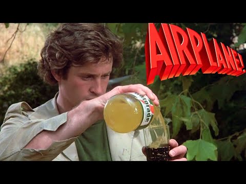 TED STRIKER and his drinking problem - AIRPLANE!