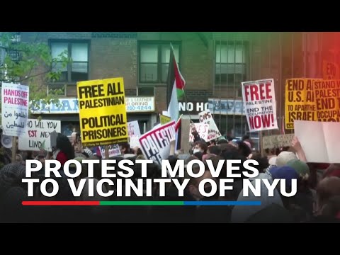 Pro-Palestine protesters occupy NYU vicinity after campus encampment cleared by police