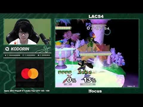 LACS 4 - KoDoRiN (Marth) vs PoppinFresh (Falco) - WC Pools R2 (D3) WR1