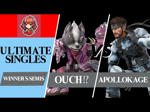 ichigoCon - Winner's Semis - Ouch (Wolf) vs LG | ApolloKage (Snake)