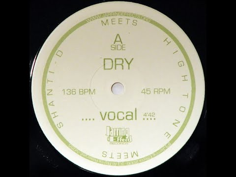 JARRING EFFECTS - FX055 - High Tone meets Shanti D - Dry + Dub (10inch)