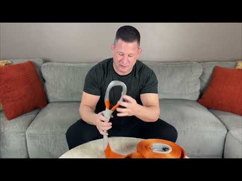 ARB ARB710LB 3-1/4" x 30' Recovery Snatch Strap Minimum Breaking Strength 24000 lbs