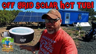 Can I Power a Hot Tub Off-Grid With Solar Only?