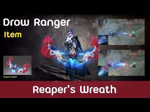 Dota2 Drow Ranger Reaper's Wreath Item