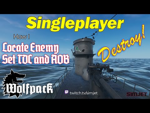 WOLFPACK How I Locate Enemy, Set TDC, AOB, and Destroy 3 Ships in a Single player game.