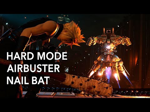 Cloud Goes All Out with Nail Bat Solo Airbuster Hard Mode