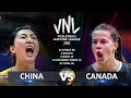 China vs Canada | Women's VNL 2024