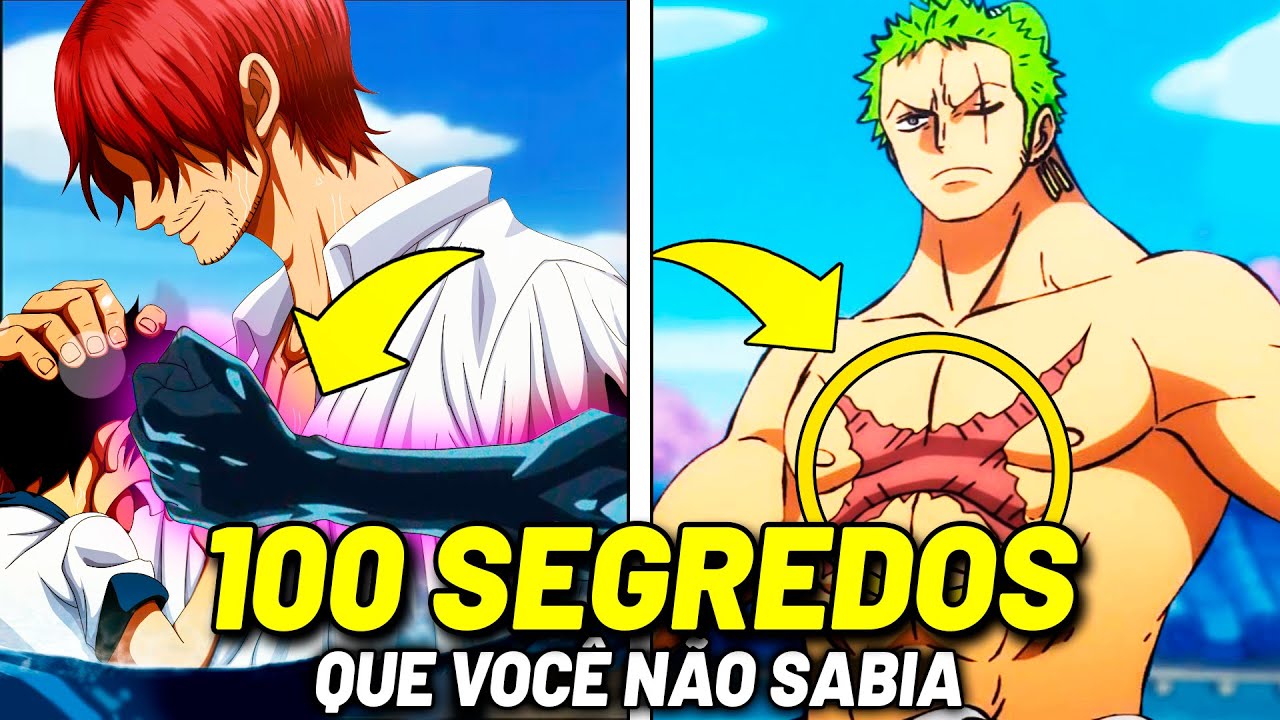 100 SEGREDOS DE ONE PIECE QUE VOCÊ NÃO SABIA! (Curiosidades)