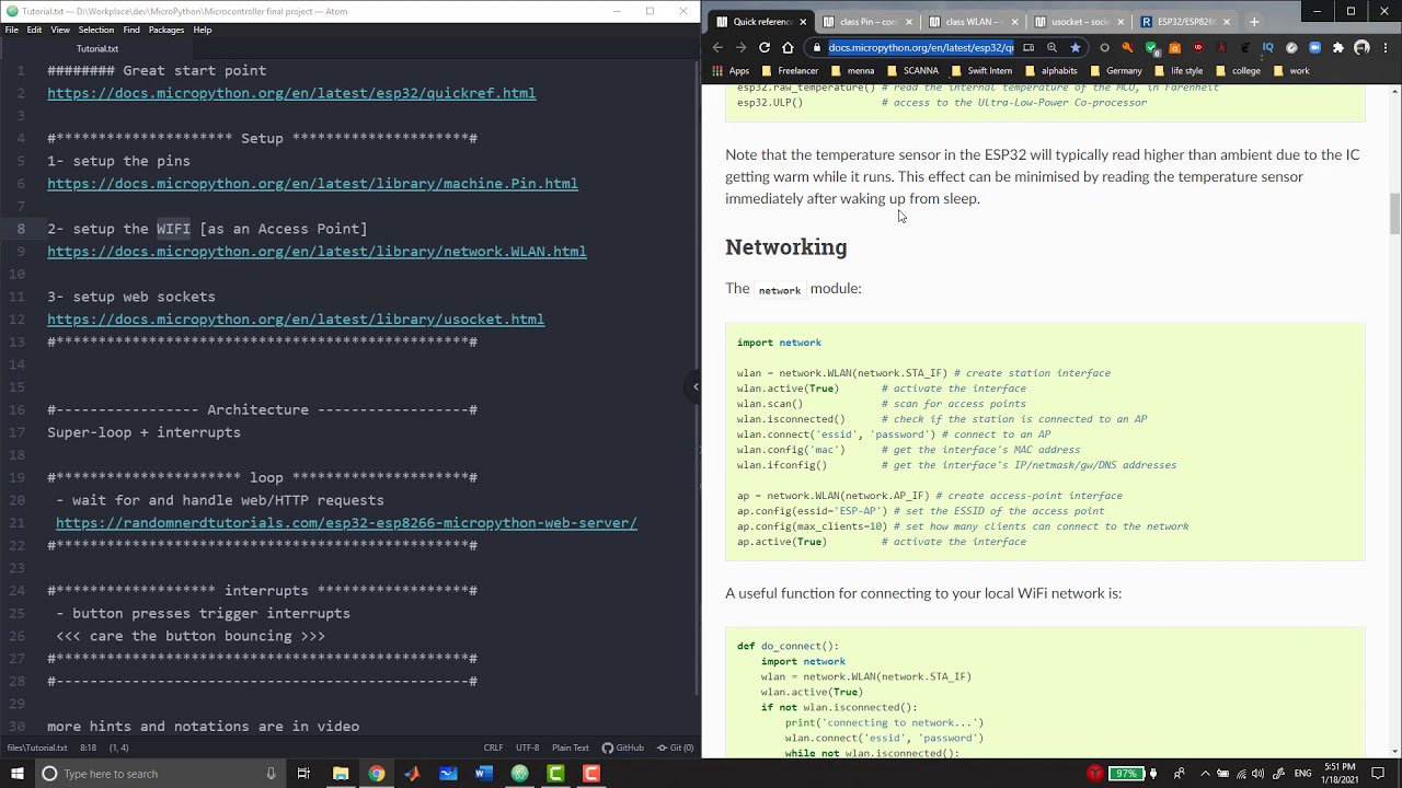 Micropython | ESP32 | A counter with remote control | Code Hints