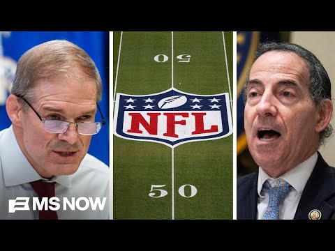 Why Jim Jordan and Jamie Raskin's NFL fight is being SLAMMED as 