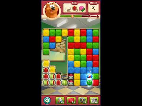 Toon Blast Level 1919 - NO BOOSTERS 🐻🐺🐱 | SKILLGAMING ✔️