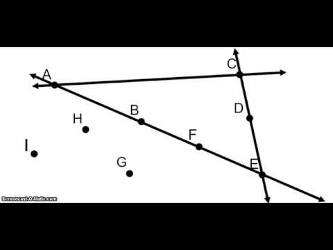 Lines, Segments, and Rays – Easy Peasy All-in-One High School