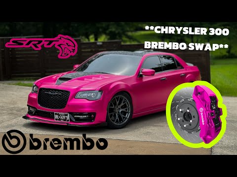 Installing 6 piston Brembo brakes on my chrysler 300C **TUTORIAL**