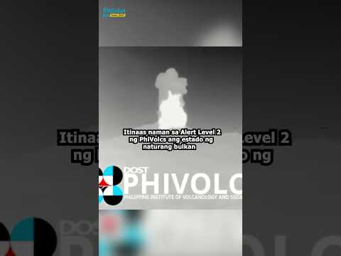 Alert Level 2 itinaas sa Bulkang Kanlaon ng PHIVOLCS