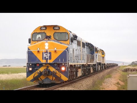 Chasing CFCLA/SRS wagon transfer 5VX1 on the North line - 03/10/2020