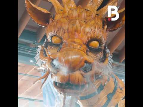 Long Ma, le cheval dragon à la Halle de la Machine