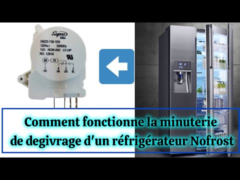 Comment fonctionner la minuterie d'un réfrigérateur Nofrost