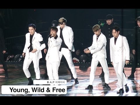 B.A.P 비에이피[4K 직캠]Young, Wild & Free@1127 Rock Music