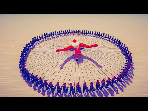 GIANTS vs 100x HARPOONER - Totally Accurate Battle Simulator TABS #45