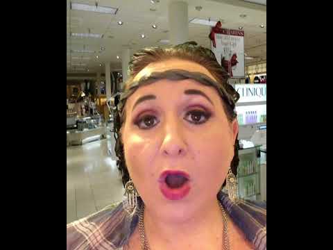(binaural) ASMR: Mall makeup counter! Southern accent with slight lisp, tapping on products