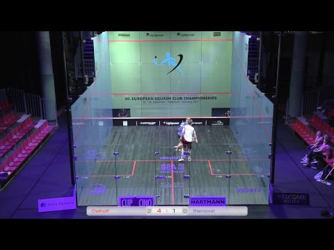 30. ECC Paderborn 2017 Lennart Osthoff (Paderborner Squash Club) - Karl Stenqvist (Roslagens SRC)